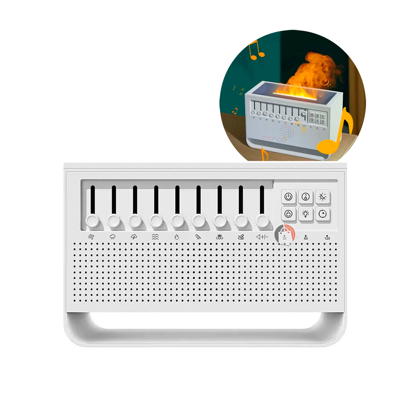 Humidificador De Ruido Blanco Sonidos